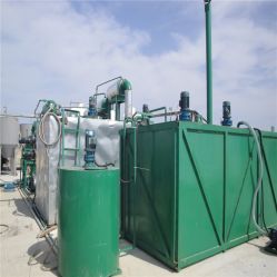 Vacuum Distillation Waste Black Oil Recycle Machine Equipment